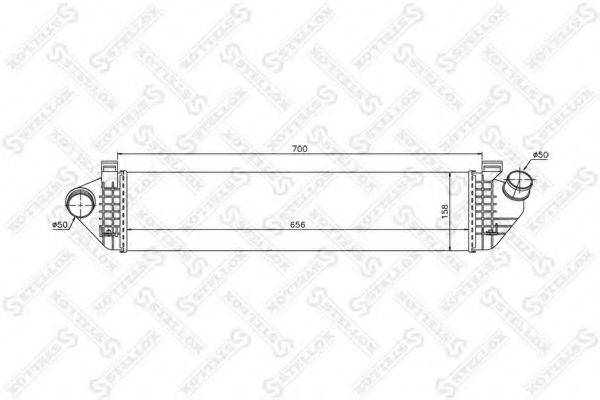 STELLOX 1040089SX Інтеркулер