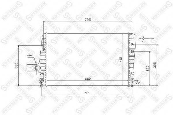 STELLOX 1040104SX Інтеркулер