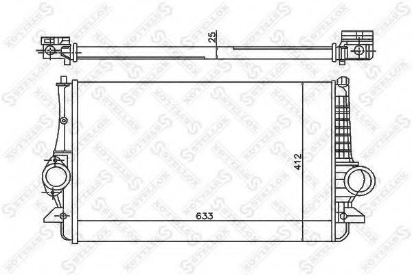 STELLOX 1040130SX Інтеркулер