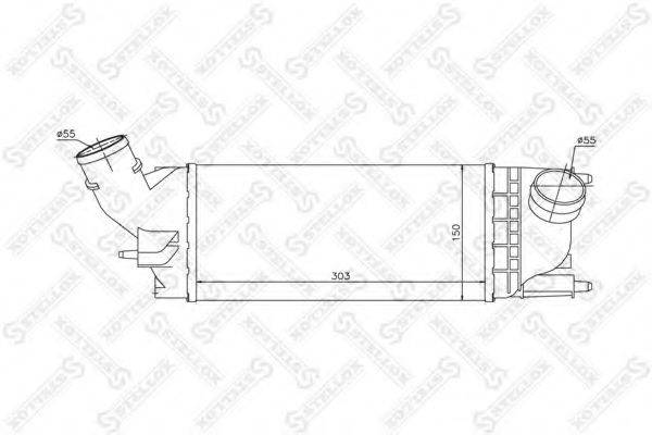 STELLOX 1040193SX Інтеркулер