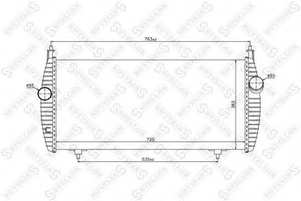 STELLOX 1040194SX Інтеркулер