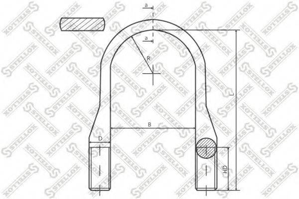 STELLOX 8464242SX Драбина ресори