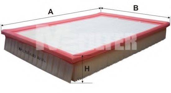 MFILTER K183 Повітряний фільтр