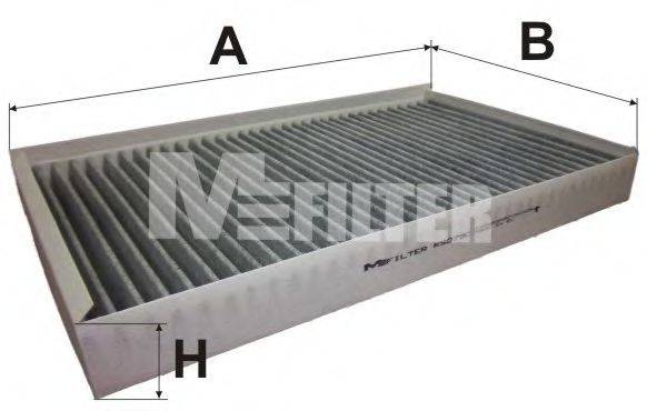 MFILTER K9079C Фільтр, повітря у внутрішньому просторі