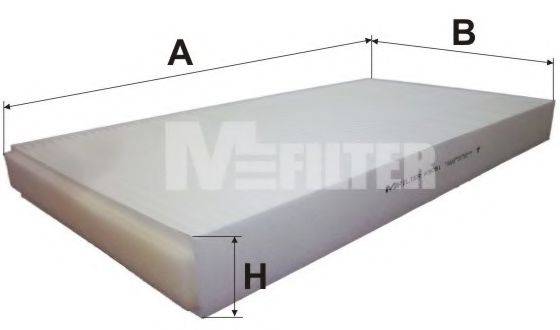 MFILTER K9091 Фільтр, повітря у внутрішньому просторі