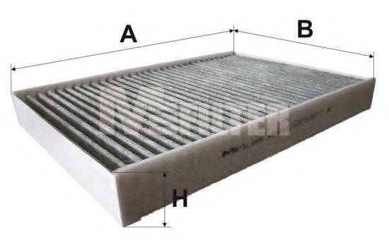 MFILTER K9101C Фільтр, повітря у внутрішньому просторі