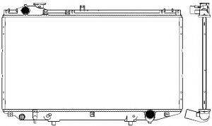 SAKURA AUTOMOTIVE 32711001 Радіатор, охолодження двигуна