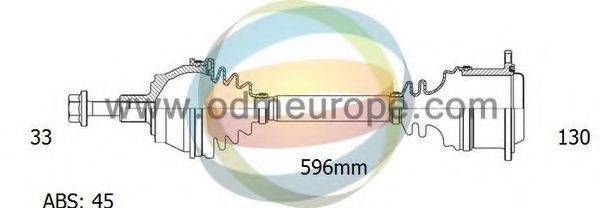 ODM-MULTIPARTS 18211621 Приводний вал