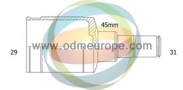 ODM-MULTIPARTS 14160001 Шарнірний комплект, приводний вал