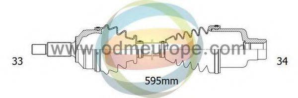 ODM-MULTIPARTS 18232240 Приводний вал