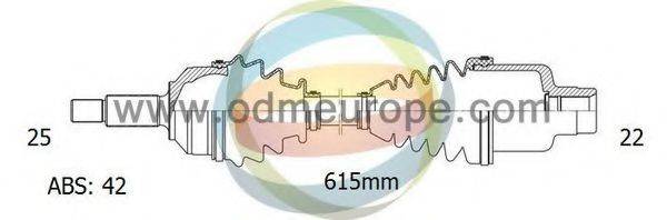 ODM-MULTIPARTS 18302071 Приводний вал