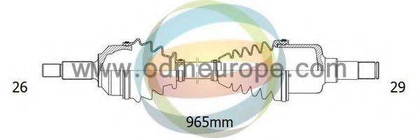 ODM-MULTIPARTS 18272320 Приводний вал