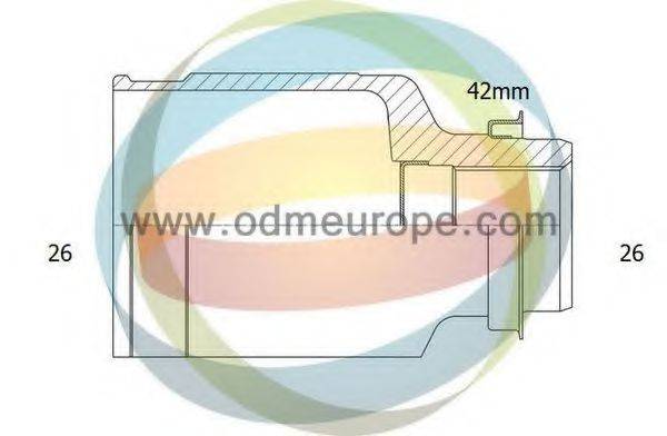 ODM-MULTIPARTS 14086660 Шарнірний комплект, приводний вал