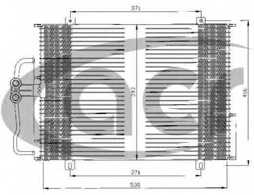 ACR 300087 Конденсатор, кондиціонер