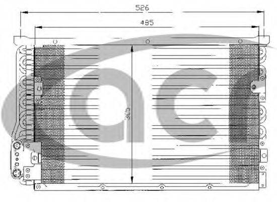 ACR 300288 Конденсатор, кондиціонер