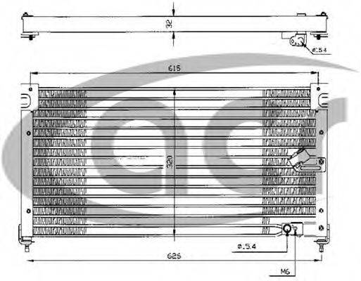 ACR 300378 Конденсатор, кондиціонер