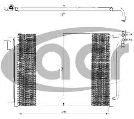 ACR 300434 Конденсатор, кондиціонер