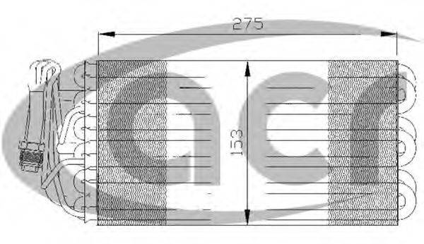 ACR 310102 Випарник, кондиціонер