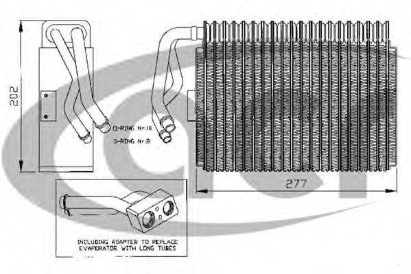 ACR 310120 Випарник, кондиціонер