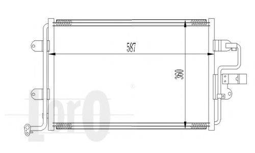 LORO 0530160007A Конденсатор, кондиціонер