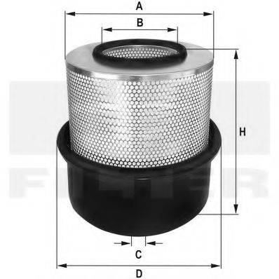 FIL FILTER HP472 Повітряний фільтр