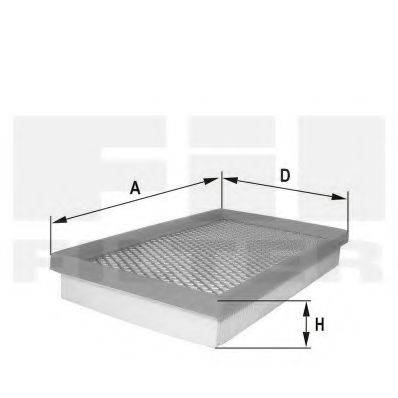 FIL FILTER HP2221 Повітряний фільтр