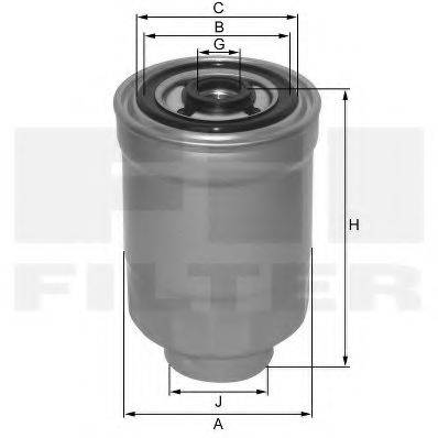 FIL FILTER ZP3163AFMB Паливний фільтр