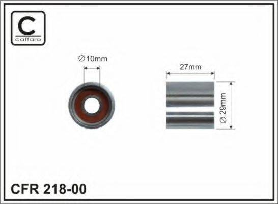 CAFFARO 21800 Натяжний ролик, ремінь ГРМ