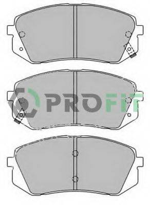 PROFIT 50002022 Комплект гальмівних колодок, дискове гальмо