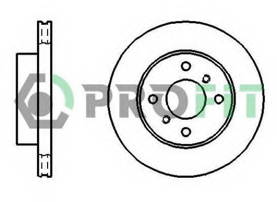 PROFIT 50100260 гальмівний диск
