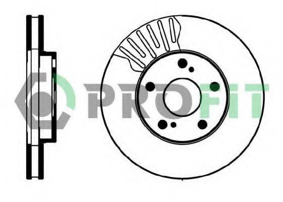 PROFIT 50100501 гальмівний диск