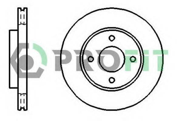 PROFIT 50101072 гальмівний диск