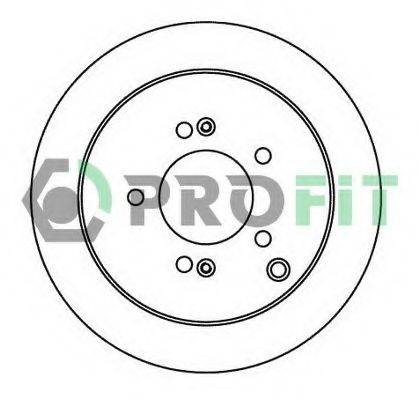 PROFIT 50101493 гальмівний диск