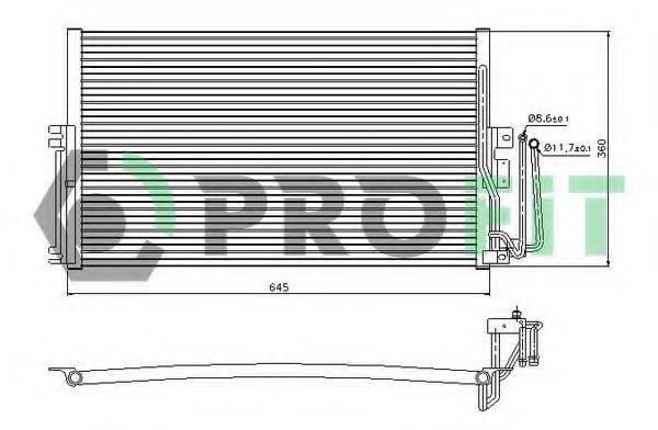 PROFIT PR5077C1 Конденсатор, кондиціонер