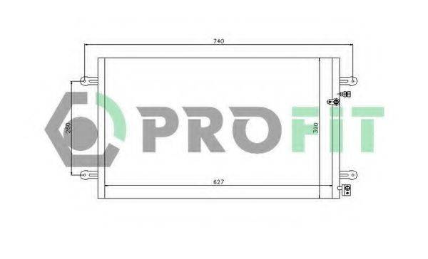 PROFIT PR9549C1 Конденсатор, кондиціонер