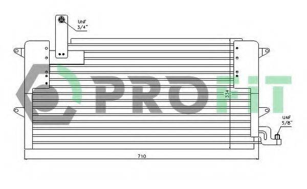 PROFIT PR9555C1 Конденсатор, кондиціонер