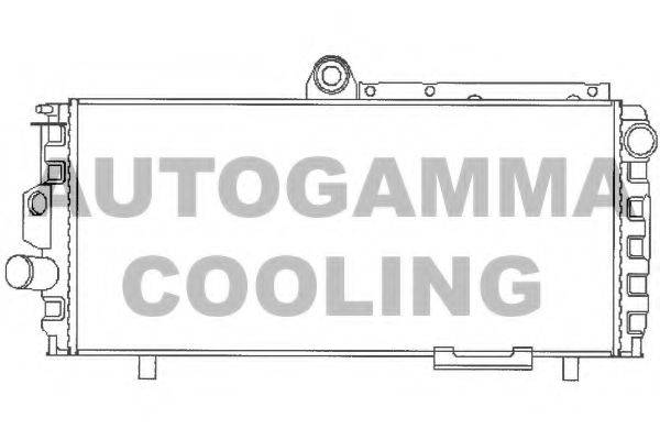 AUTOGAMMA 100001 Радіатор, охолодження двигуна