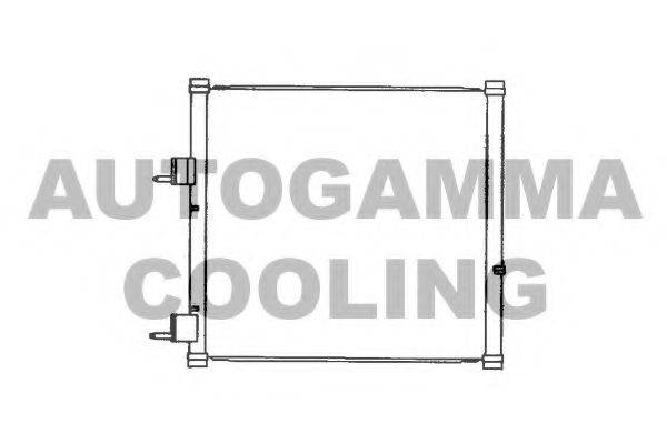AUTOGAMMA 100573 Конденсатор, кондиціонер