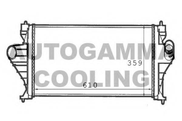 AUTOGAMMA 101495 Інтеркулер