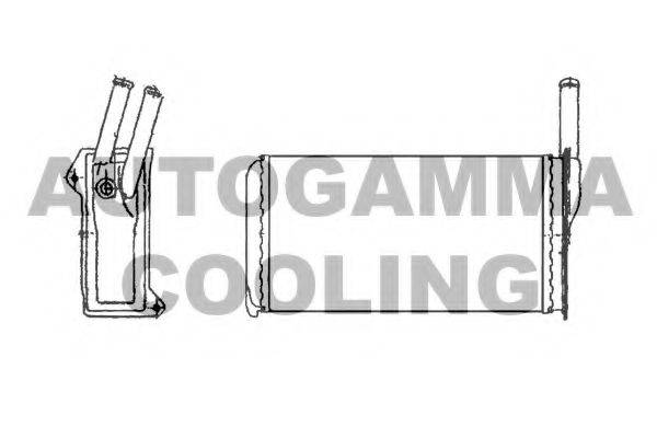 AUTOGAMMA 101619 Теплообмінник, опалення салону