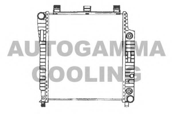 AUTOGAMMA 102155 Радіатор, охолодження двигуна