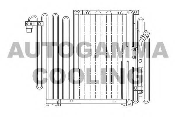 AUTOGAMMA 102572 Конденсатор, кондиціонер