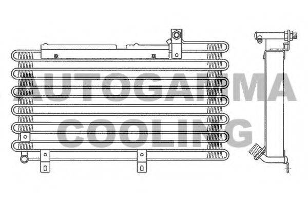 AUTOGAMMA 102598 Конденсатор, кондиціонер