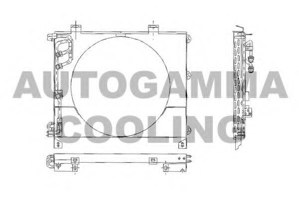 AUTOGAMMA 102613 Конденсатор, кондиціонер
