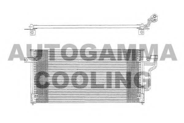 AUTOGAMMA 102711 Конденсатор, кондиціонер