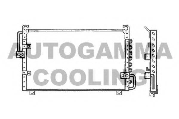 AUTOGAMMA 102806 Конденсатор, кондиціонер