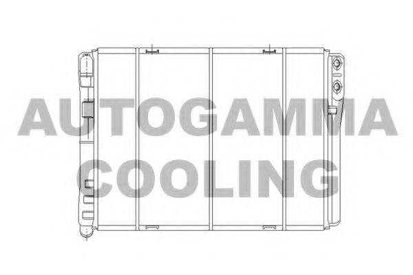 AUTOGAMMA 103069 Радіатор, охолодження двигуна