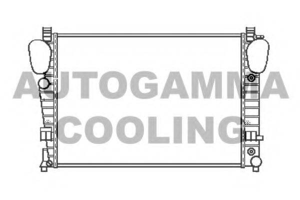 AUTOGAMMA 103462 Радіатор, охолодження двигуна