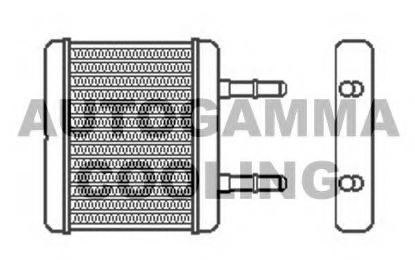 AUTOGAMMA 104088 Теплообмінник, опалення салону