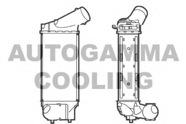 AUTOGAMMA 104490 Інтеркулер